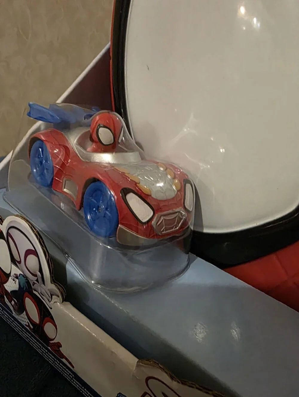Marvel Spidey Amazing Friends Playset - Red, Black, White, Blue